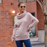 New Sweater Women's Horse Hair Solid Color Long-Sleeved Collar Knitwear Shirt In Autumn And Winter 2025