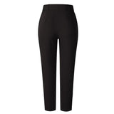 Women's Spring And Summer High-Waisted Leisure Trousers Slim Slimming Suit Trousers Ladies Trousers Autumn Professional Pants HZ0107