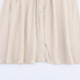 ZARZ Homemade New Women's Dress With Belt Linen-Blend Mixed Muffled Dress 8372105 HZ0107