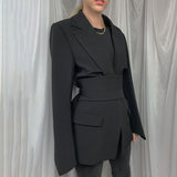 2025 New Fashion Vest 100-Folded Skirt Suit Women's Clothing HZ0107