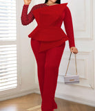 AM220928 Designer's Stitched Nail Bead Jumpsuits Skinny Banquet Dresses For Women HZ0107