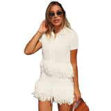 Women's Dress 2025 Fashion Suit High-Waist Mini Skirt Tuxedar T-Shirt Knitted Dress Comfortable Casual Style HZ0107