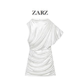 ZARZ Homemade New Women's Clothing Smocoat With Seam-Cloaught Hanging Collar Blouse 8919 911 HZ0107