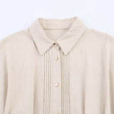 ZARZ Homemade New Women's Dress With Belt Linen-Blend Mixed Muffled Dress 8372105 HZ0107