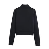 ZARZ Homemade New Women's Sty-Chees Styling Zippered Horned Pants HZ0107