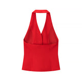 ZARZ Homemade New Women's Clothing V-Necked Waist Trouser Casual Set HZ0107