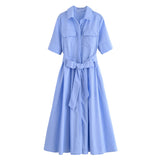 ZARZ Homemade New Women's Classic Oceanic Dress 2640360 HZ0107