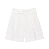 ZARZ Homemade New Women's Oceaned Bags Vest With Belt Casual Shorts HZ0107