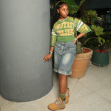 Women's Jeans Women's Summer New Water Wash And Wears Casual Pants With A Sense Of Design HZ0107