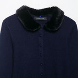 ZARZ Homemade New Women's Armificed Turf Effect Spliced Knitted Coat 2756/128 HZ0107