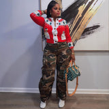 Women's Jeans Set Women's Fashion Blouse Wrapped Corset High-Waisted Denim Shorts HZ0107