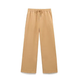 ZARZ Homemade New Women's Double-Sided T-Fur T-Wear Trousers Open Fork Double-Sided Trousers 41746 HZ0107