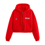 ZARZ Homemade New Women's Clothing Buffalo Bills Team Decorative Hoodie Decoration Shorts HZ0107