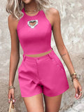 2025 Fashion Casual Love Hot Valentine's Day Women's Clothing Set HZ0107