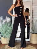 2025 Creative Summer Fresh Fresh Fresh Sweet Women's Spandex Jumpsuit Lady's Jumpsuit HZ0107