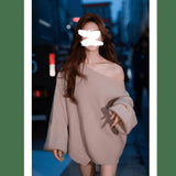 The Real Price Of Zhao Luth The Same Fasc Egatse Color Does Not Set Out-Up Knitted Sweater Casual Sweater Women's Coat Top