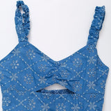 ZARZ Homemade New Women's Classic Sung-Bun Embroidered Mini Dress 3311665 HZ0107