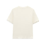 ZARZ Homemade New Women's Bow Trim With Short-Sleeved Knit Coat Knitted Miniskirt HZ0107