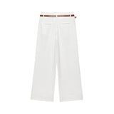 ZARZ Homemade New Women's Sea Gas Belt Rolling-Legged Pants 1478/134/401 HZ0107