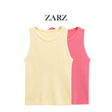 ZARZ Homemade New Women's Classic Fashion Bingyang Flat Pin Top 5755128 HZ0107