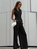 2025 Fashion Casual Vest Trousers Suit Women's Clothing HZ0107
