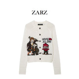 ZARZ Homemade New Women's Classic Zippered Potet Coat With Bucket Pants1255401 HZ0107