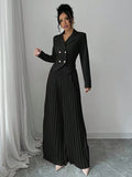 2026 Women's New Suit Fashion 100-Folded Skirts Two Sets Of Trousers Suit Women HZ0107