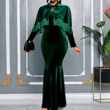 Autumn Temperament Commuting Small Straight-Necked Cardigan Dress Designer Folded Short-Sleeved Top Dress Dress HZ0107