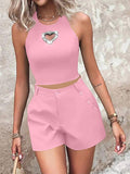 2025 Fashion Casual Love Hot Valentine's Day Women's Clothing Set HZ0107