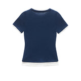 ZARZ Homemade New Women's Classic Fashion Double T-Shirt 5644318 HZ0107