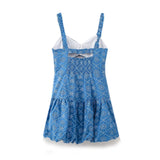 ZARZ Homemade New Women's Classic Sung-Bun Embroidered Mini Dress 3311665 HZ0107