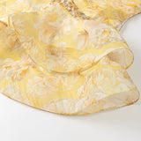 ZARZ Homemade New Women's Clothing Sexy Single Shoulder Waisted Waist Dress HZ0107