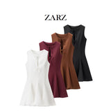 ZARZ Homemade New Women's Classic Wave Wide Swing Bow Trim HZ0107