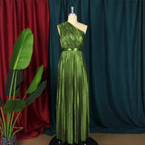 AM220536 Folds High-Rise Side Zipper Party Dress Long Dress Dress Dress Long Dress Dress HZ0107