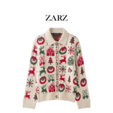 ZARZ Homemade New Women's Classic Fashion Fashion Fashionable Wood Ears Broken Flower Skirt HZ0107