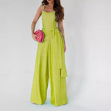 2025Wish New Fashion Casual Strap Pants Women's Pants HZ0107