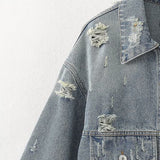 ZARZ Homemade New Women's Classic Stylish Denim Short Jacket Coat 8197295 HZ0107