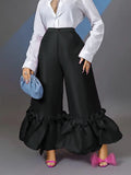 AM220521 High Waist Flare Pants HZ0107